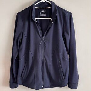 T by Talbots Womens Jacket Navy Blue UPF 50+